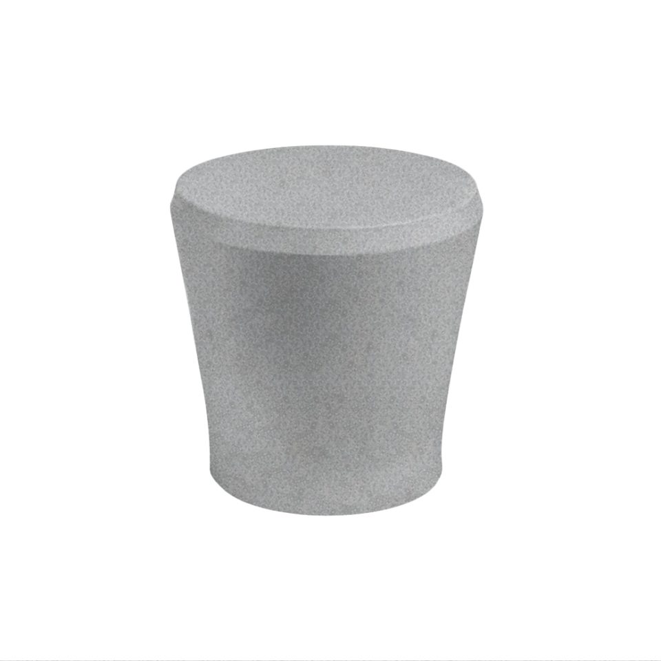 Ledge Affinity Side Table  Ledge Granite Gray  