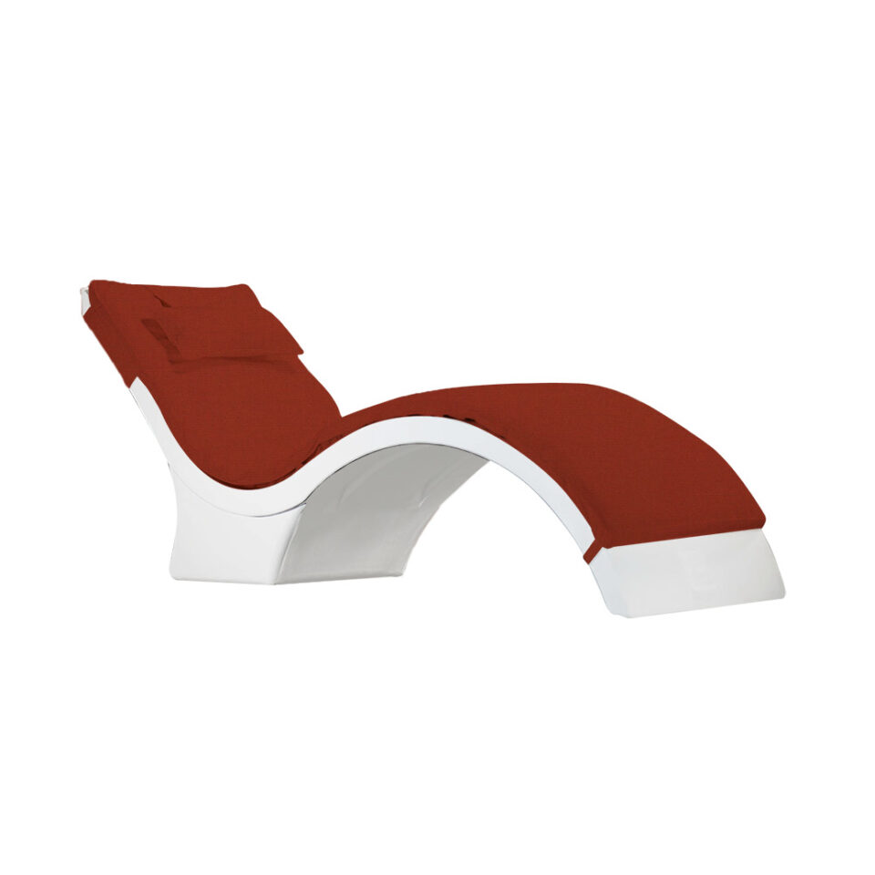 Ledge Cushion for Chaise Deep  Ledge Terracotta  