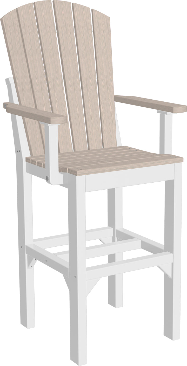 LuxCraft  Adirondack Arm Chair  Luxcraft Birch / White Bar 