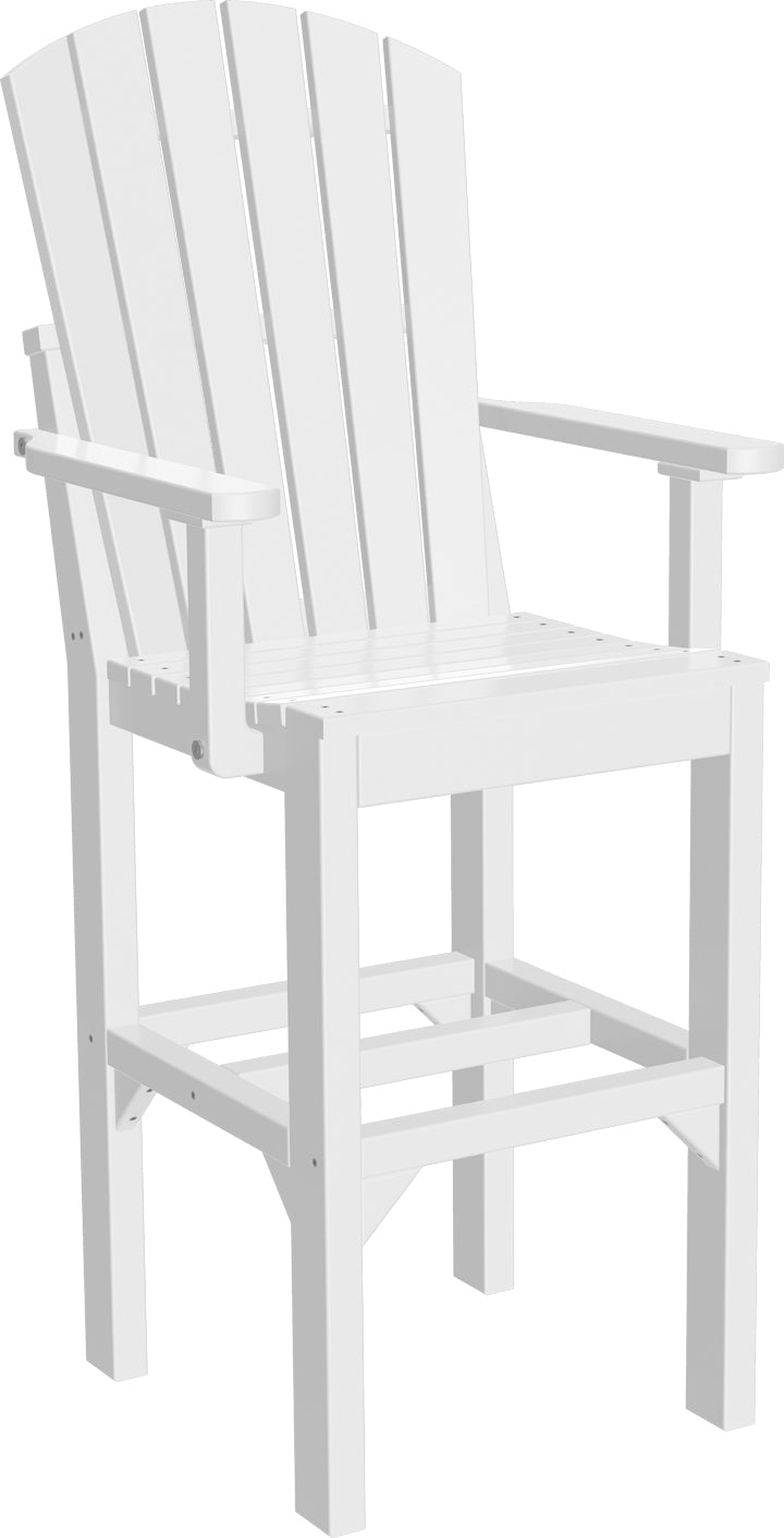 LuxCraft  Adirondack Arm Chair  Luxcraft White Bar 
