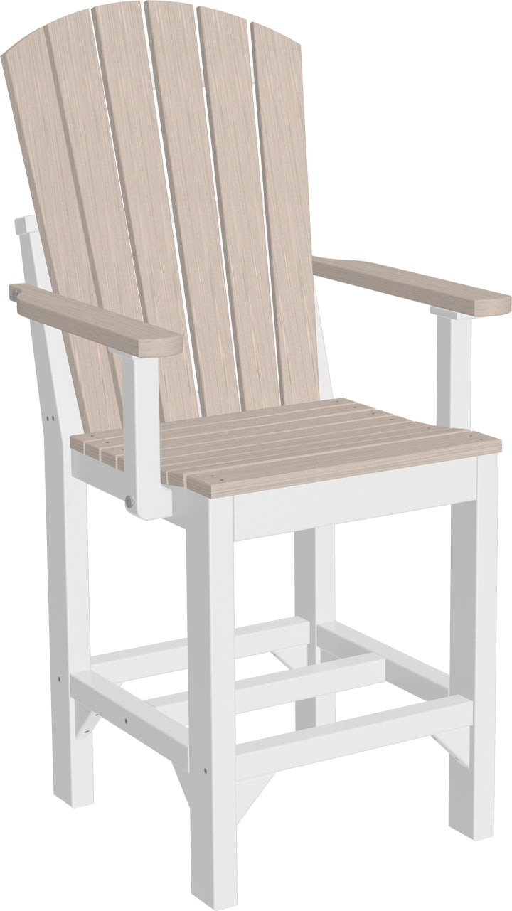 LuxCraft  Adirondack Arm Chair  Luxcraft Birch / White Counter 