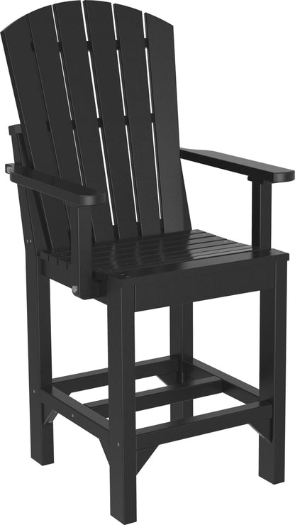 LuxCraft  Adirondack Arm Chair  Luxcraft Black Counter 