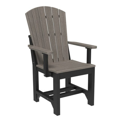 LuxCraft  Adirondack Arm Chair  Luxcraft Coastal Gray / Black Dining 