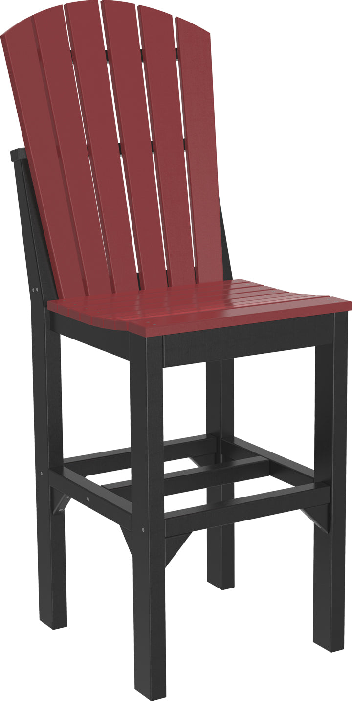 LuxCraft  Adirondack Side Chair Chair Luxcraft Cherrywood / Black Bar 