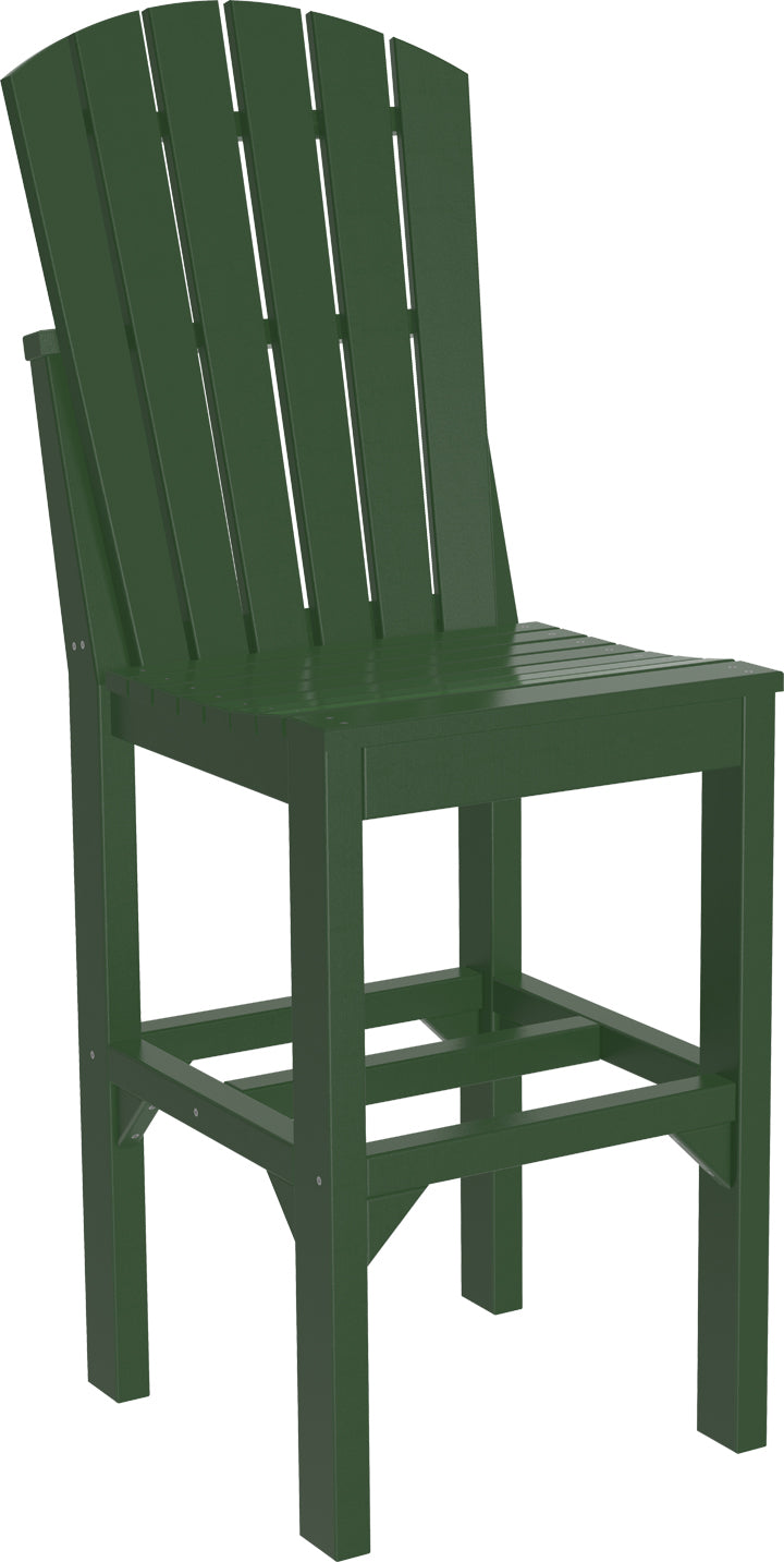 LuxCraft  Adirondack Side Chair Chair Luxcraft Green Bar 