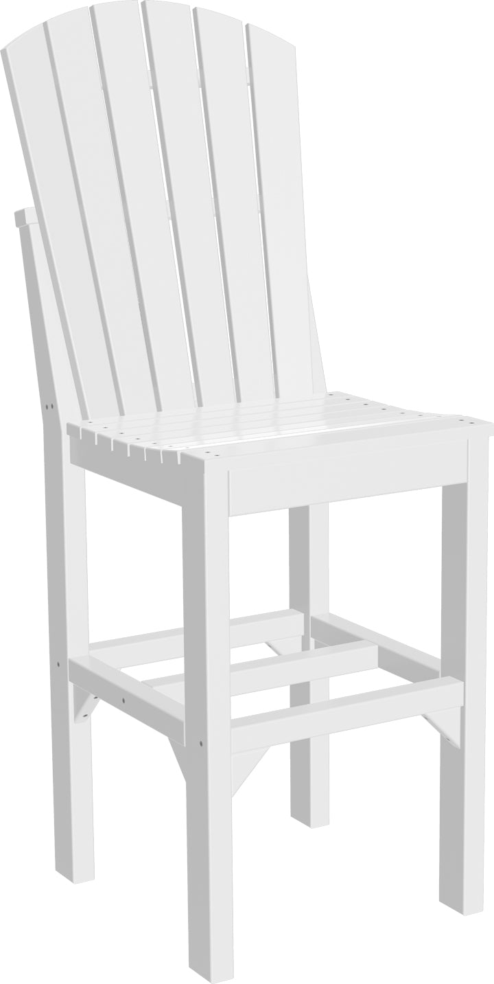 LuxCraft  Adirondack Side Chair Chair Luxcraft White Bar 