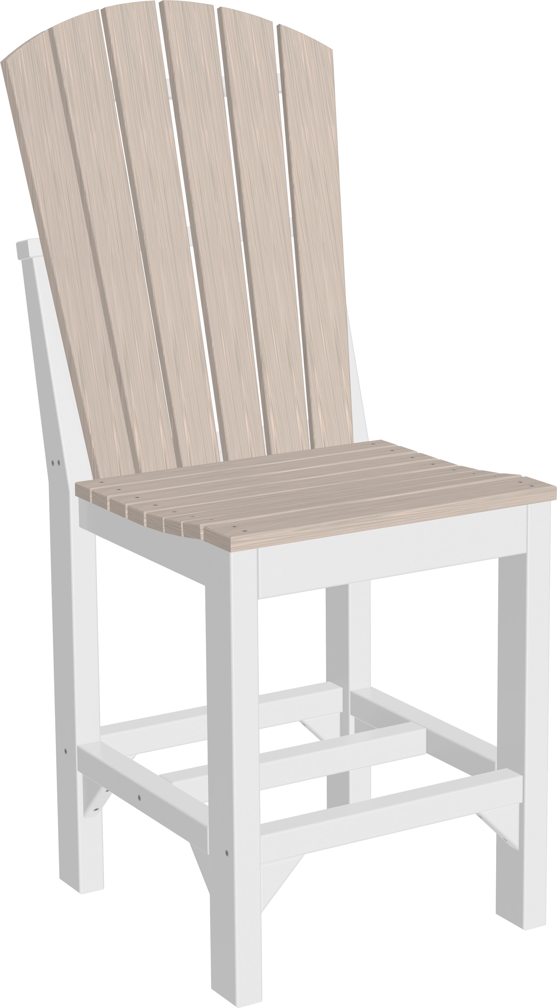 LuxCraft  Adirondack Side Chair Chair Luxcraft Birch / White Counter 