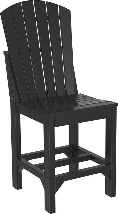 LuxCraft  Adirondack Side Chair Chair Luxcraft Black Counter 