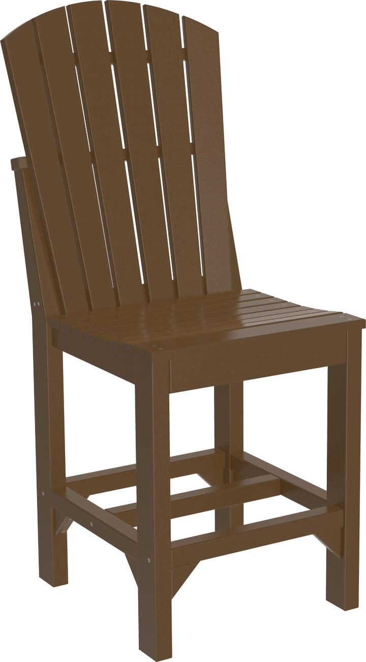 LuxCraft  Adirondack Side Chair Chair Luxcraft Chestnut Brown Counter 