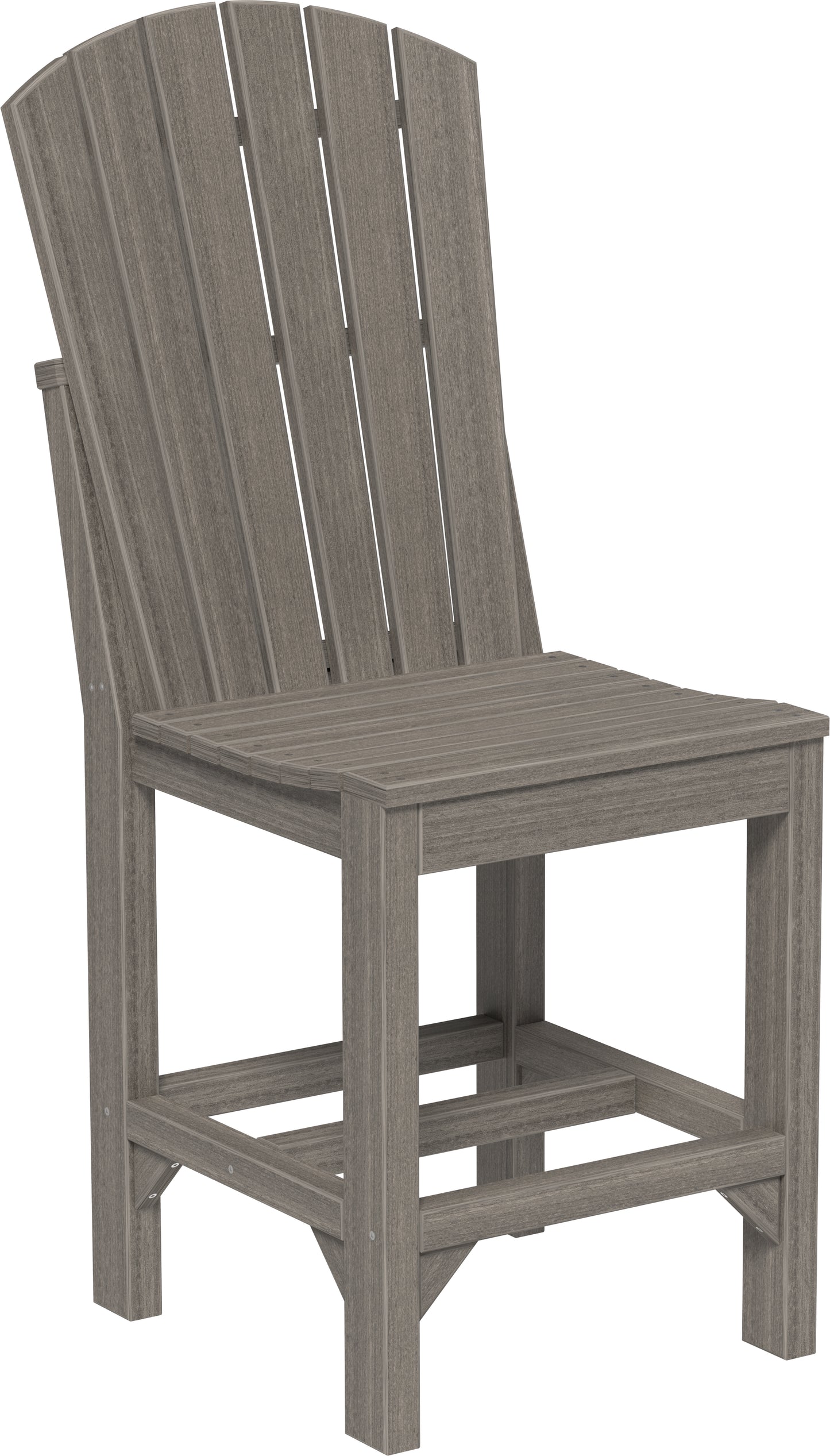 LuxCraft  Adirondack Side Chair Chair Luxcraft Coastal Gray Counter 