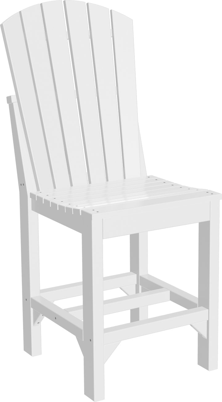 LuxCraft  Adirondack Side Chair Chair Luxcraft White Counter 