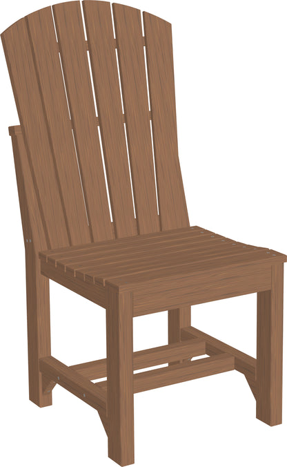 LuxCraft  Adirondack Side Chair Chair Luxcraft Antique Mahogany Dining 