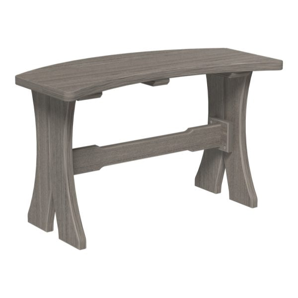 LuxCraft  28″ Table Bench  Luxcraft Coastal Gray  