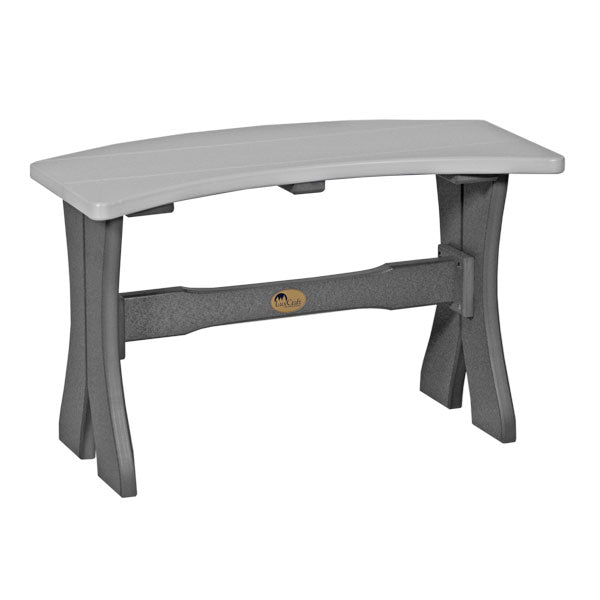 LuxCraft  28″ Table Bench  Luxcraft Dove Gray / Slate  