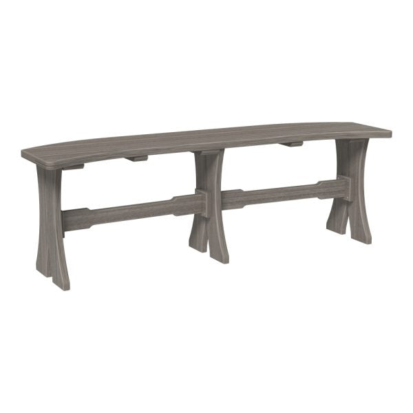 LuxCraft  52″ Table Bench  Luxcraft Coastal Gray  