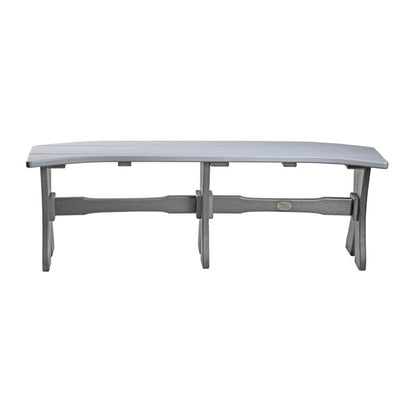 LuxCraft  52″ Table Bench  Luxcraft Dove Gray / Slate  