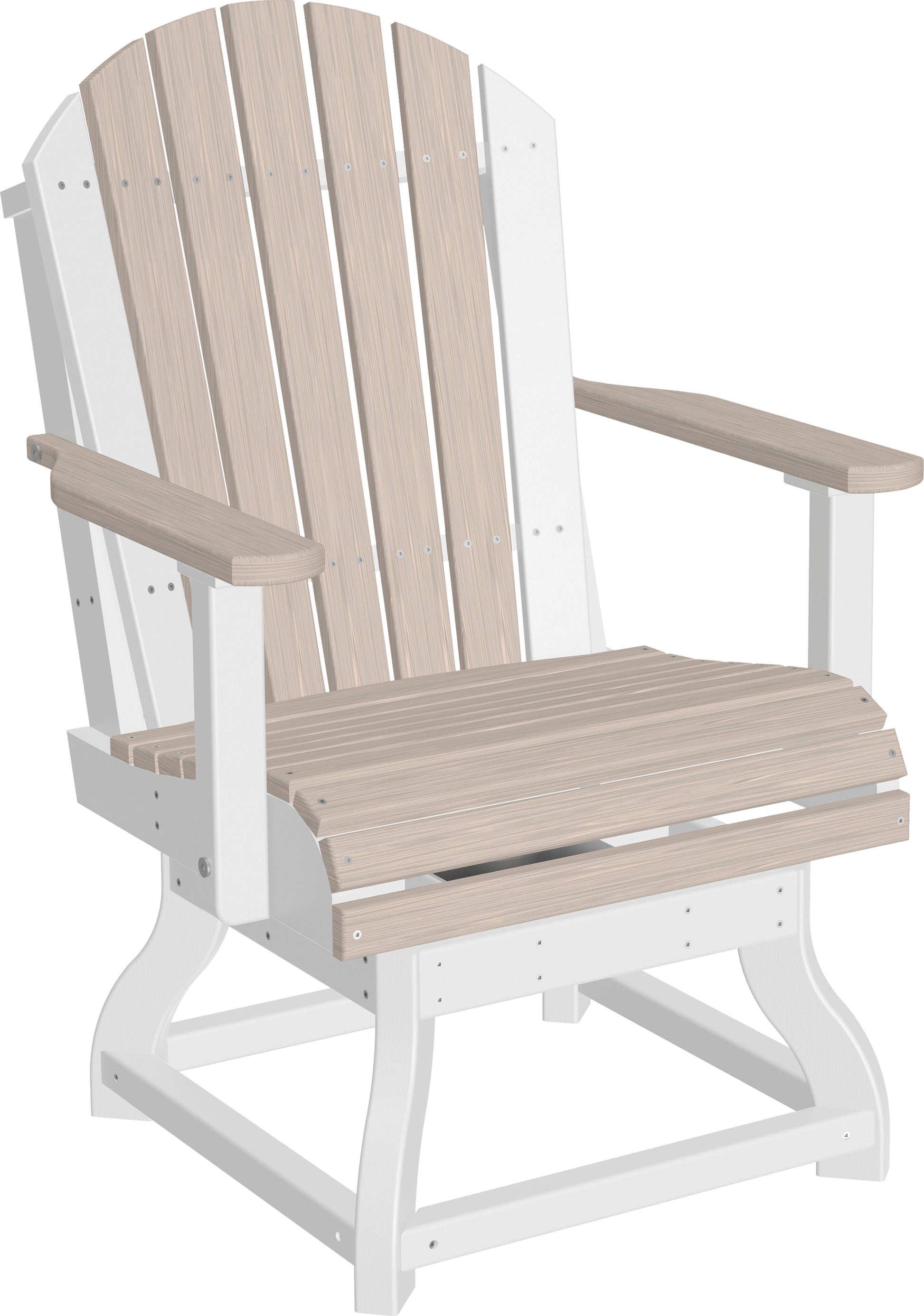 LuxCraft Adirondack Swivel Chair  Luxcraft Birch / White Dining 