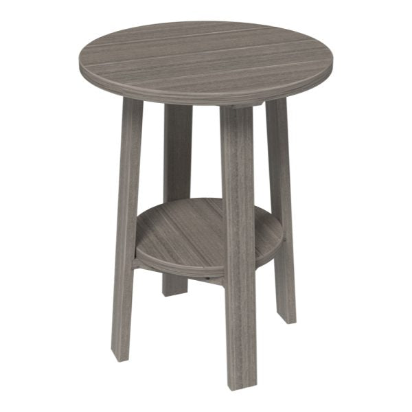 LuxCraft Deluxe End Table 28″  Luxcraft Coastal Gray  