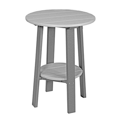 LuxCraft Deluxe End Table 28″  Luxcraft Dove Gray / Slate  