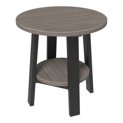 LuxCraft  Deluxe End Table  Luxcraft Coastal Gray / Black  