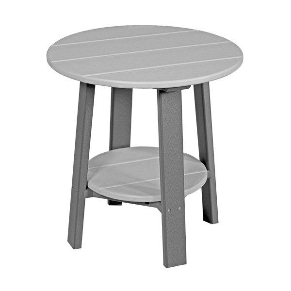 LuxCraft  Deluxe End Table  Luxcraft Dove Gray / Slate  