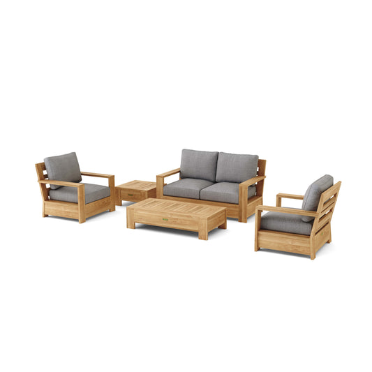 Madera Deep Seating 5-PC Outdoor Furniture Set Anderson   