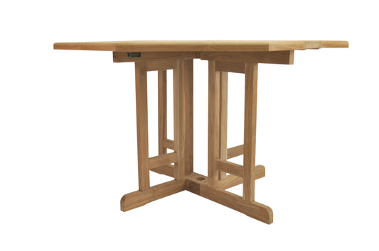 ButterFly 47" Octagonal Folding Table Folding Table Anderson   