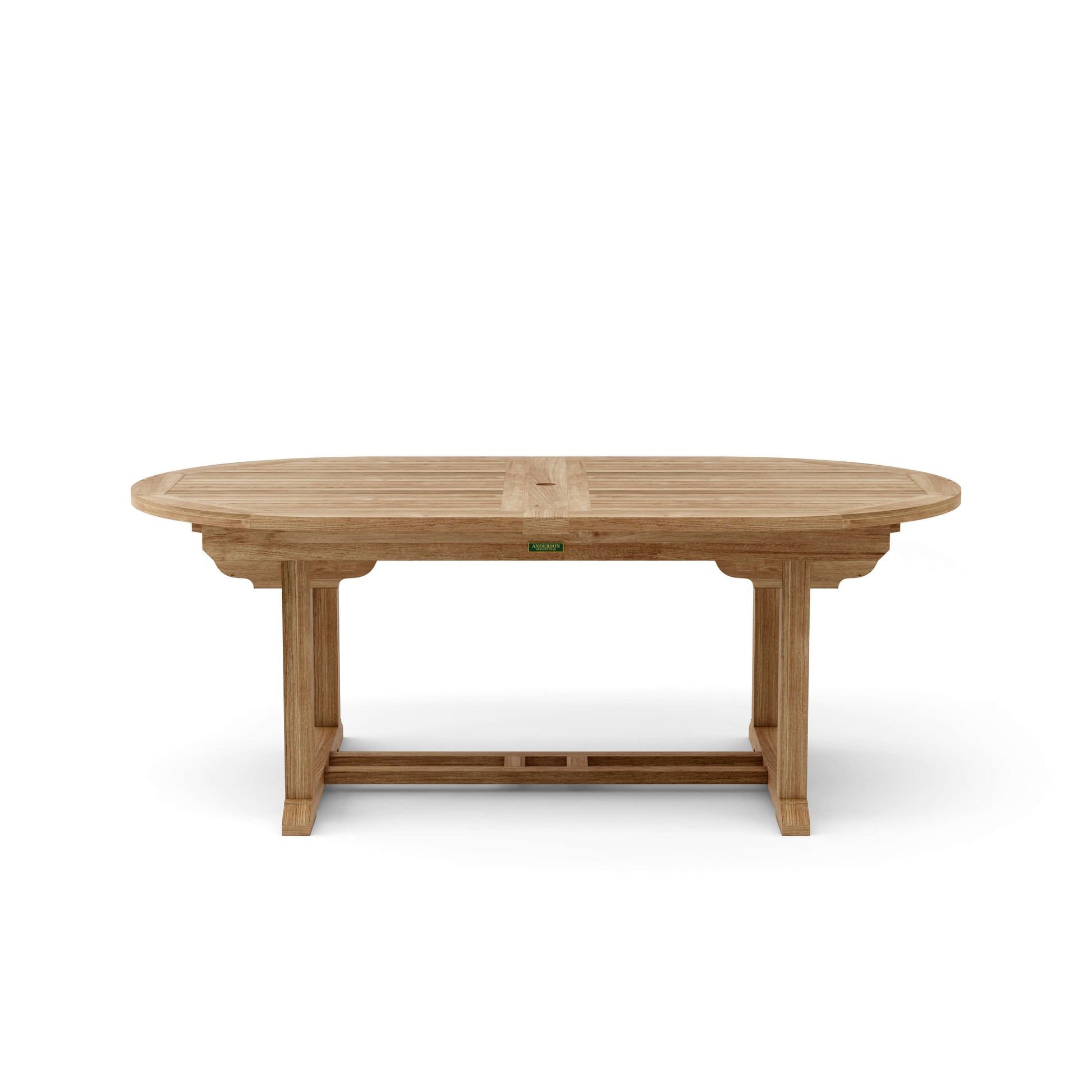 Bahama 117″ Oval Double Extension Table Extra Thick Extension Table Anderson   