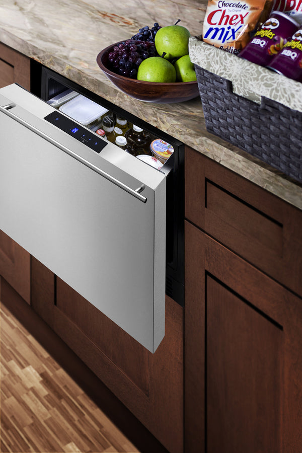 21.5" Wide Built-In Drawer Refrigerator Refrigerator Summit   
