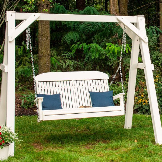 LuxCraft 4′ Classic Swing porch swings Luxcraft   