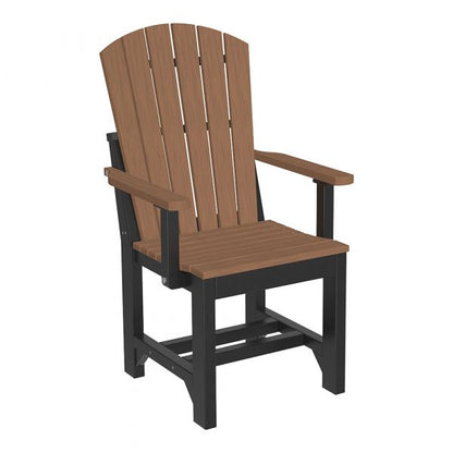 LuxCraft  Adirondack Arm Chair  Luxcraft Antique Mahogany / Black Dining 