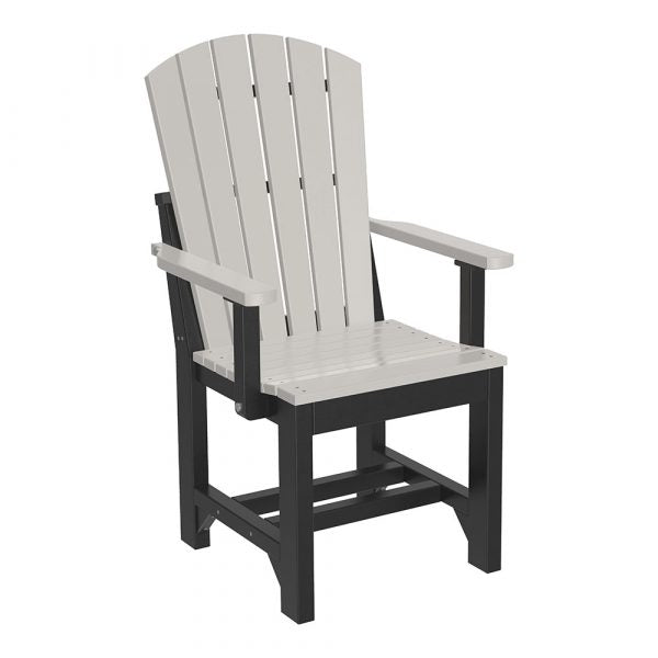 LuxCraft  Adirondack Arm Chair  Luxcraft Dove Gray / Black Dining 