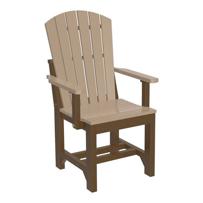 LuxCraft  Adirondack Arm Chair  Luxcraft Weatherwood / Chestnut Brown Dining 