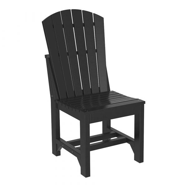 LuxCraft  Adirondack Side Chair Chair Luxcraft Black Dining 