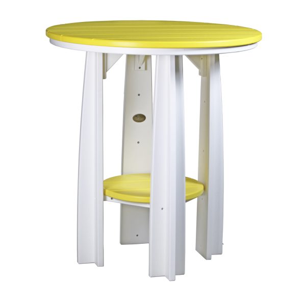 LuxCraft Balcony Table  Luxcraft Yellow / White  