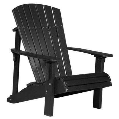 LuxCraft Deluxe Adirondack Chair  Luxcraft Black  