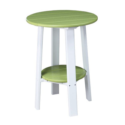 LuxCraft Deluxe End Table 28″  Luxcraft Lime Green / White  