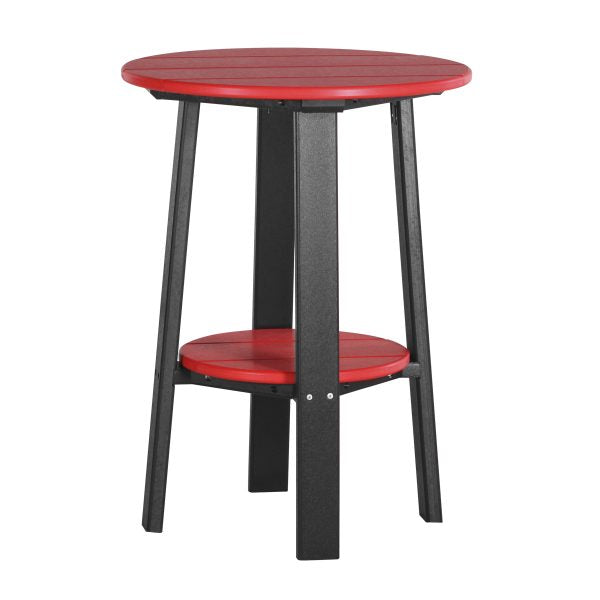 LuxCraft Deluxe End Table 28″  Luxcraft Red / Black  