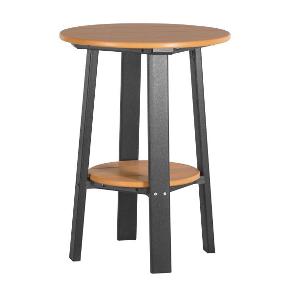LuxCraft Deluxe End Table 28″  Luxcraft Tangerine / Black  