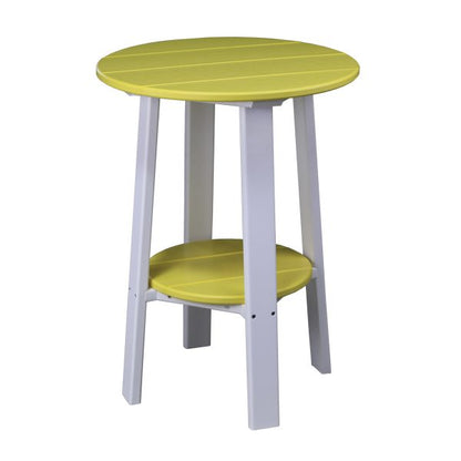 LuxCraft Deluxe End Table 28″  Luxcraft Yellow / White  