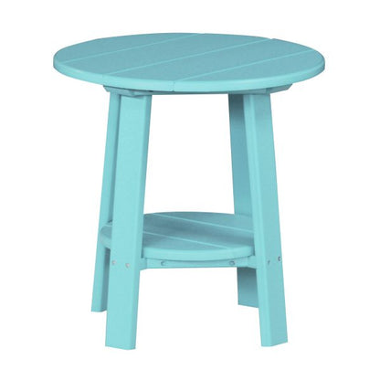 LuxCraft  Deluxe End Table  Luxcraft Aruba Blue  