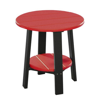 LuxCraft  Deluxe End Table  Luxcraft Red / Black  