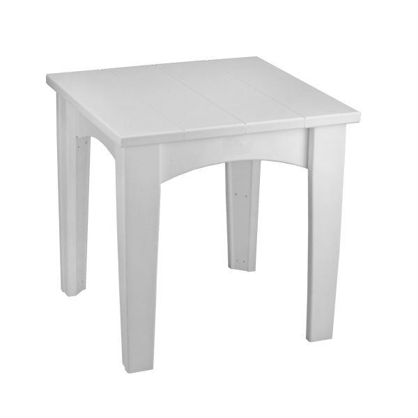 LuxCraft  Island End Table  Luxcraft White  