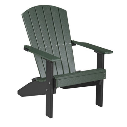 LuxCraft Lakeside Adirondack Chair ArmChair Luxcraft Green / Black  