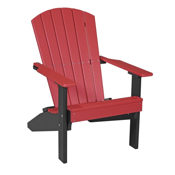 LuxCraft Lakeside Adirondack Chair ArmChair Luxcraft Red / Black  