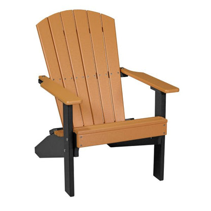 LuxCraft Lakeside Adirondack Chair ArmChair Luxcraft Tangerine / Black  
