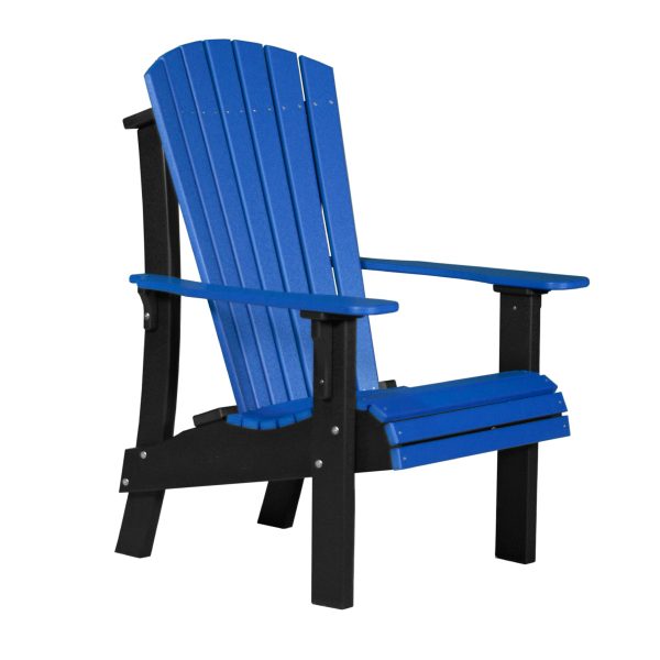 LuxCraft Royal Adirondack Chair  Luxcraft Blue / Black  