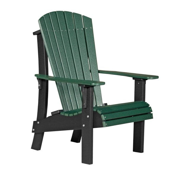 LuxCraft Royal Adirondack Chair  Luxcraft Green / Black  