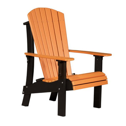 LuxCraft Royal Adirondack Chair  Luxcraft Tangerine / Black  