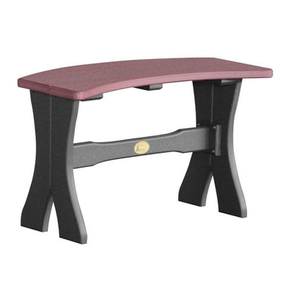 LuxCraft  28″ Table Bench  Luxcraft Cherrywood / Black  